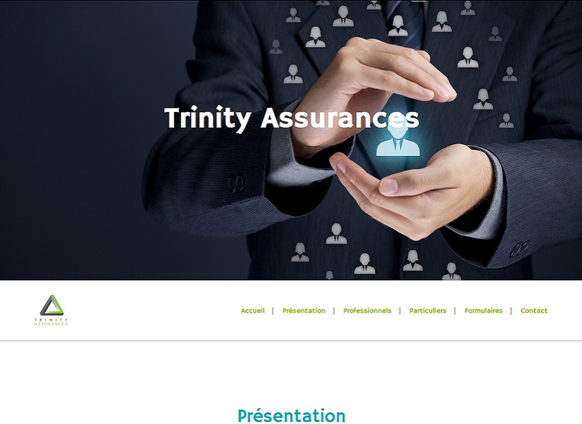Site Vitrine Trinity Assurances